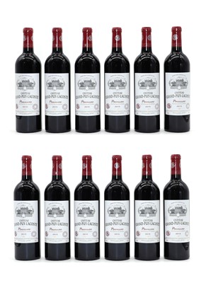 Lot 87 - Chateau Grand-Puy-Lacoste, Pauillac, 2015 (12, in two OWCs)
