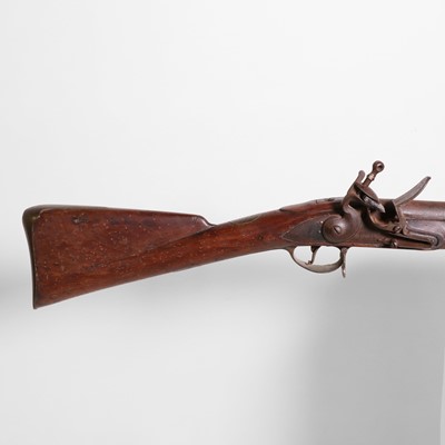 Lot 198 - A 10-bore Brown Bess flintlock musket