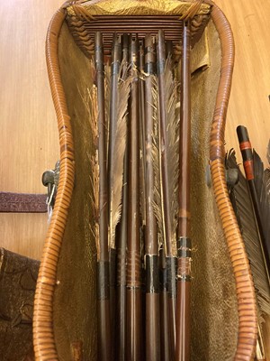 Lot 97 - A Japanese utsubo (quiver)