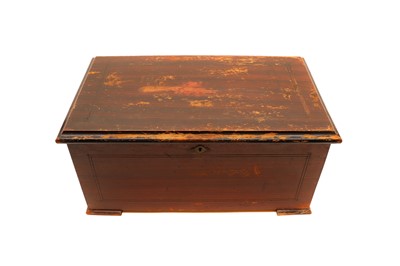 Lot 346 - A Swiss bells in view music box