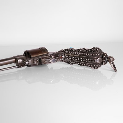 Lot 213 - An 11mm Gasser six-shot service revolver