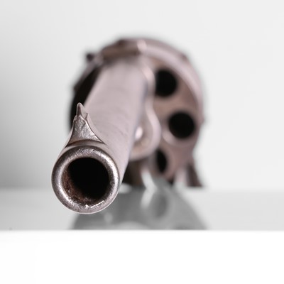 Lot 213 - An 11mm Gasser six-shot service revolver