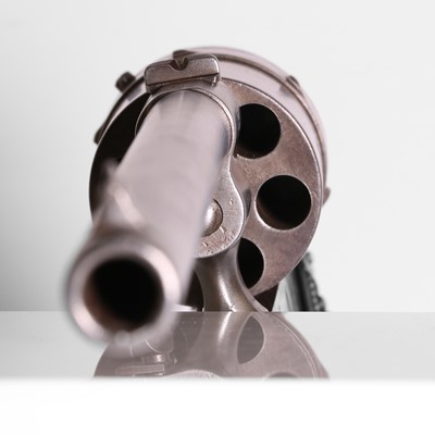 Lot 213 - An 11mm Gasser six-shot service revolver