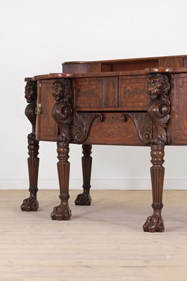 Lot 275 - A Regency mahogany sideboard