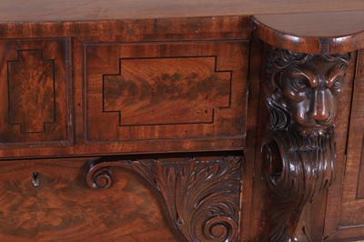 Lot 275 - A Regency mahogany sideboard