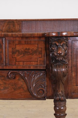 Lot 275 - A Regency mahogany sideboard