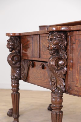 Lot 275 - A Regency mahogany sideboard