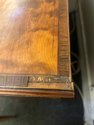 Lot 4 - A Regency satinwood side cabinet