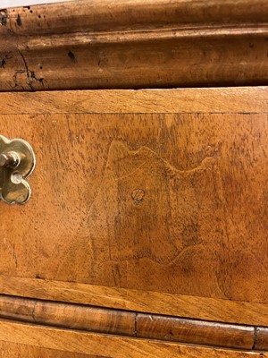 Lot 31 - A George I walnut chest of drawers