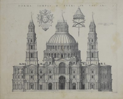 Lot 504 - A set of three architectural prints