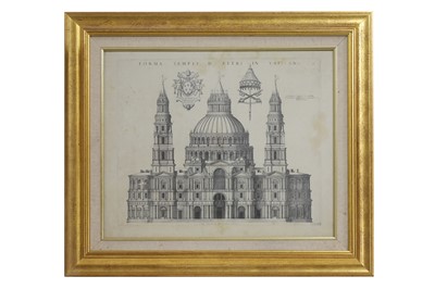Lot 504 - A set of three architectural prints