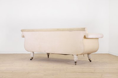 Lot 500 - A Regency-style painted settee