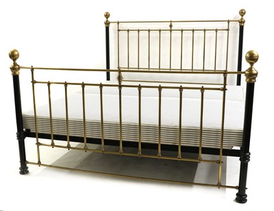 Lot 462 - A modern king-size bed frame
