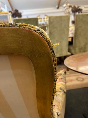 Lot 518 - A pair of Louis XV-style armchairs