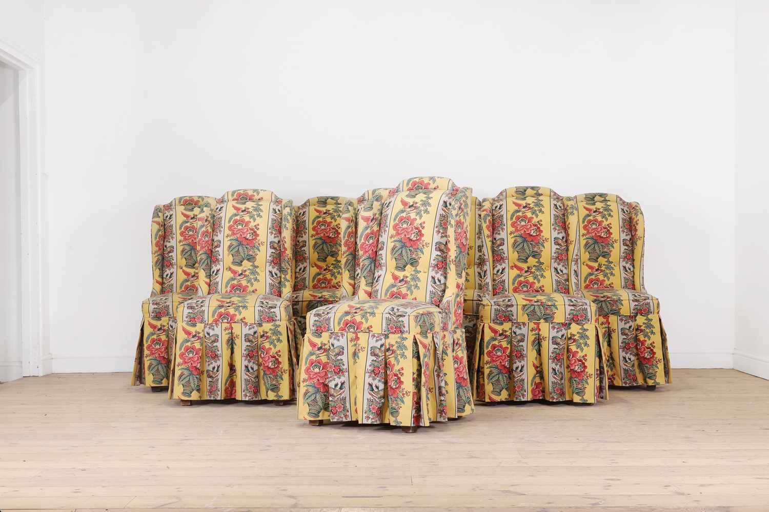 Lot 520 - A set of eight Furniture Craftsmen dining chairs