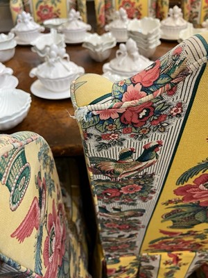 Lot 520 - A set of eight Furniture Craftsmen dining chairs