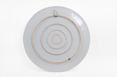 Lot 519 - A large Urbino-style maiolica charger