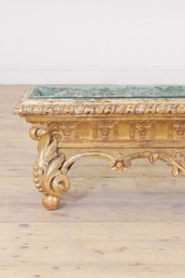 Lot 535 - A giltwood planter