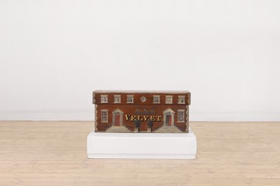 Lot 453 - A folk art painted pine box