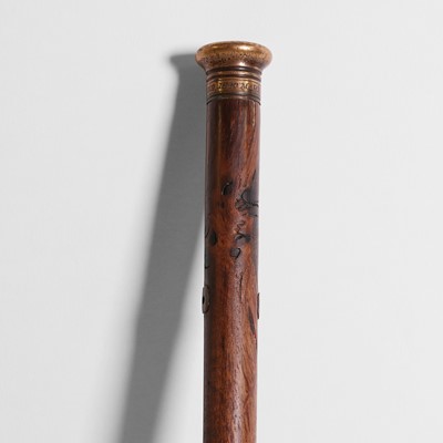 Lot 169 - Naval interest: a 'shipwreck' walking stick