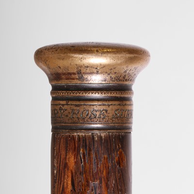 Lot 169 - Naval interest: a 'shipwreck' walking stick