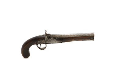 Lot 83 - A percussion pistol