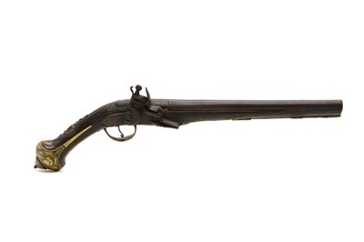 Lot 93 - An Ottoman flintlock pistol