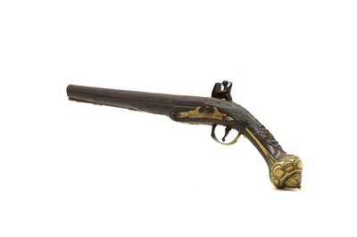 Lot 93 - An Ottoman flintlock pistol