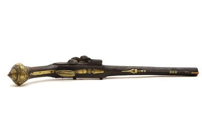 Lot 93 - An Ottoman flintlock pistol