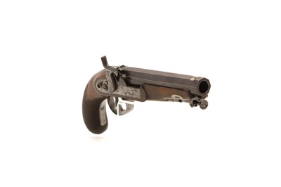 Lot 82 - A percussion pistol