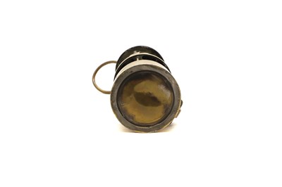 Lot 333 - 'The Protector': A brass miner's lamp