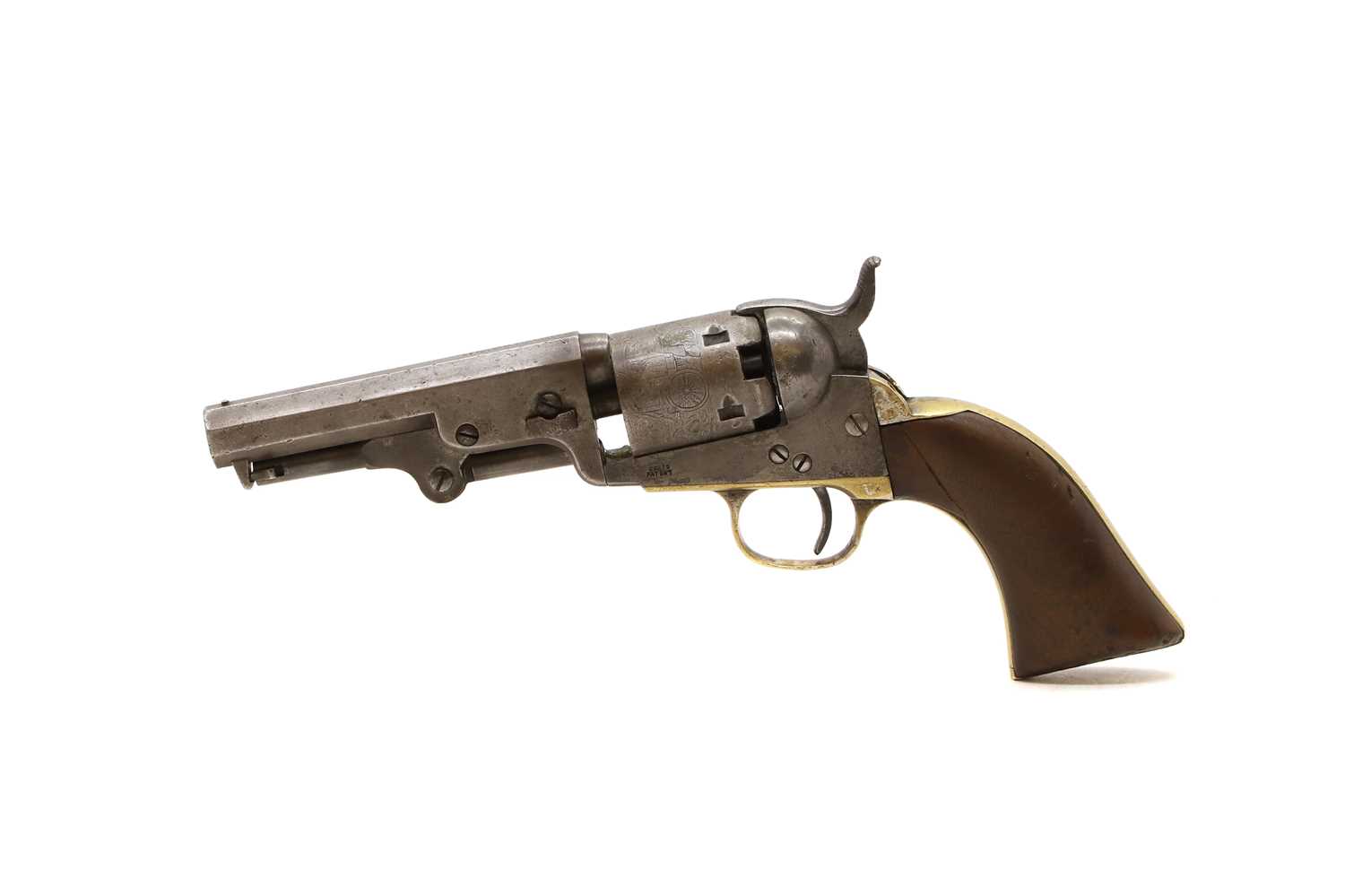 Lot A Colt 0.31 pocket model revolver