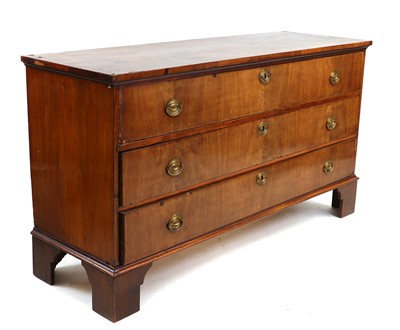 Lot 464 - A mahogany chest of drawers