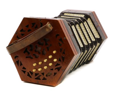 Lot 333 - A Lachenal and Co Concertina