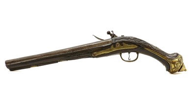 Lot 343 - An Ottoman flintlock pistol