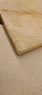 Lot 498 - An alabaster pedestal