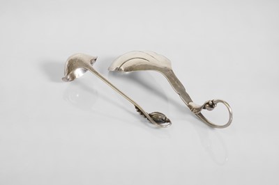 Lot 135 - A Georg Jensen sterling silver 'No. 21' pattern ladle