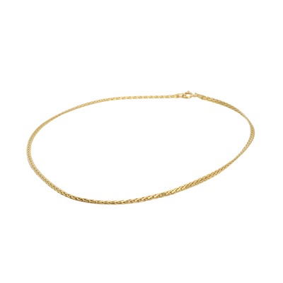 Lot 1231 - An 18ct gold chain by Unoaerre