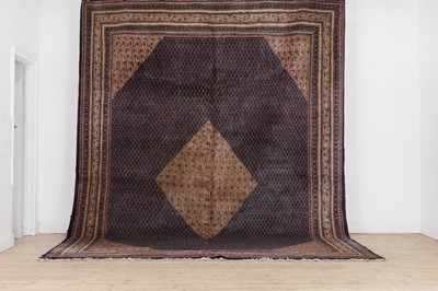 Lot 198 - A Persian wool carpet