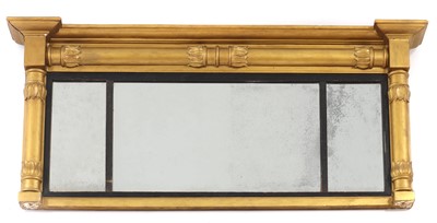 Lot 335 - A Regency overmantel mirror