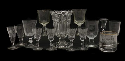 Lot 115 - A set of four toasting glasses