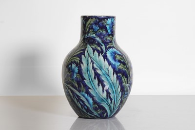 Lot 83 - An earthenware Iznik-style vase