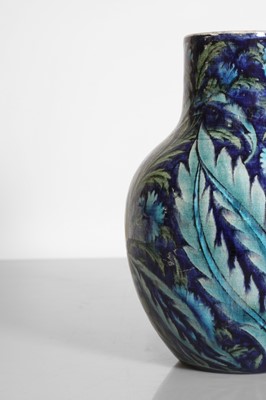 Lot 83 - An earthenware Iznik-style vase