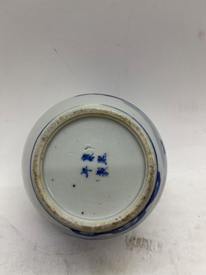 Lot 118 - A collection of Chinese blue and white