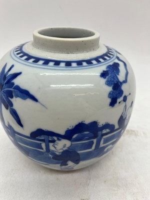 Lot 118 - A collection of Chinese blue and white