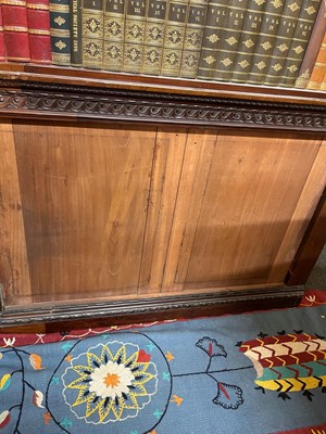 Lot 599 - A late Victorian mahogany library door