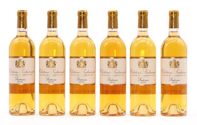 Lot 195 - Chateau Suduiraut, Sauternes, 2014 (6, OWC)