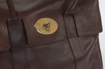 Lot 338 - A Mulberry oxblood leather Bayswater