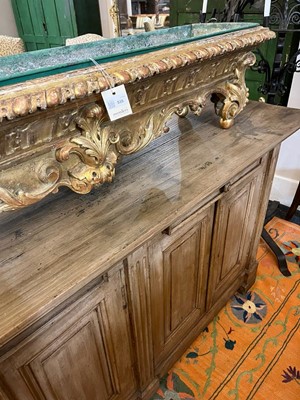 Lot 98 - A painted pine low dresser