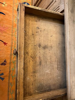 Lot 98 - A painted pine low dresser